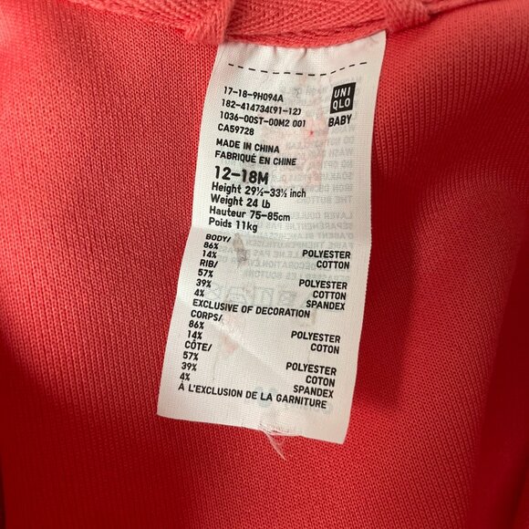 12-18m - UNIQLO - Toddler disney jacket - Picture 3 of 3